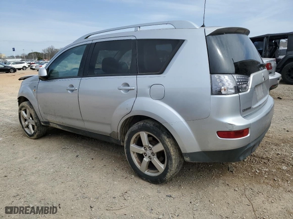 2008 Mitsubishi Outlander XLS with VIN JA4MS41X68Z007793, listed as a Copart auction lot 47955635 with 183,771 mi miles and Salvage Title. Bid and sale history available at carsss.com. Image 2.