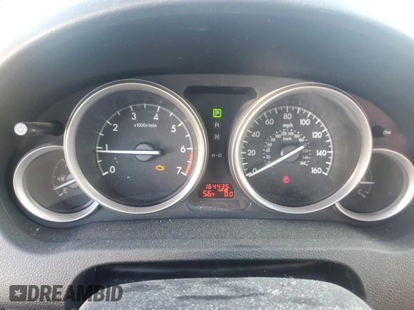 2012 Mazda 6 i Sport with VIN 1YVHZ8BH8C5M01713, listed as a Copart auction lot 41476455 with 164,435 mi miles and Salvage title. Bid and sale history available at DreamBid. Image 9.