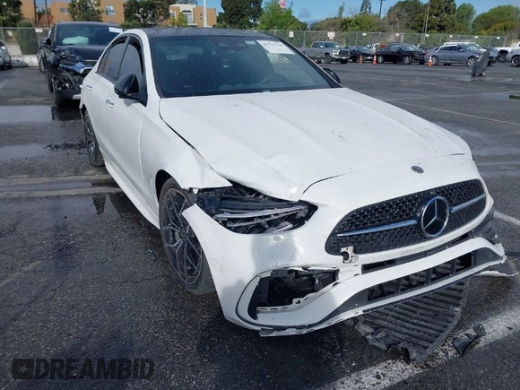 2022 Mercedes-Benz C 300 with VIN W1KAF4GB6NR018013, listed as a IAAI auction lot 41735214 with 33,179 mi miles and . Bid and sale history available at DreamBid. Image 1.