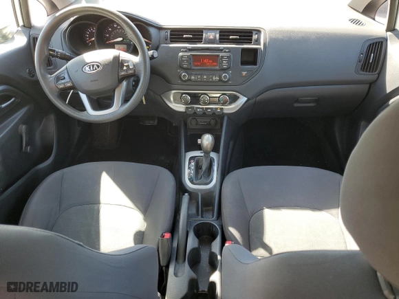 2012 Kia Rio LX with VIN KNADM4A30C6058971, listed as a Copart auction lot 48405015 with 157,650 mi miles and Salvage Title. Bid and sale history available at carsss.com. Image 8.