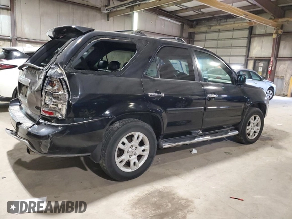 2005 Acura MDX Touring with VIN 2HNYD18945H551920, listed as a Copart auction lot 71288794 with 127,947 mi miles and Salvage Title. Bid and sale history available at carsss.com. Image 3.