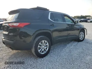 2021 Chevrolet Traverse LS with VIN 1GNERFKW6MJ134101, listed as a Copart auction lot 53267415 with 45,737 mi miles and Salvage Title. Bid and sale history available at carsss.com. Image 3.