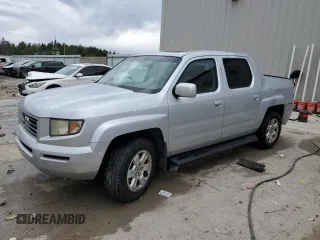 2008 Honda Ridgeline RTL with VIN 2HJYK16598H531450, listed as a Copart auction lot 54104785 with 198,243 mi miles and Salvage title. Bid and sale history available at DreamBid. Image 1.