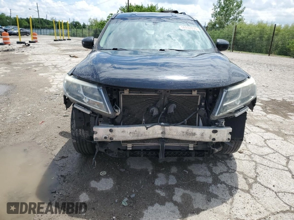 2015 Nissan Pathfinder SL with VIN 5N1AR2MMXFC676803, listed as a Copart auction lot 56932855 with 181,459 mi miles and Salvage title. Bid and sale history available at DreamBid. Image 5.