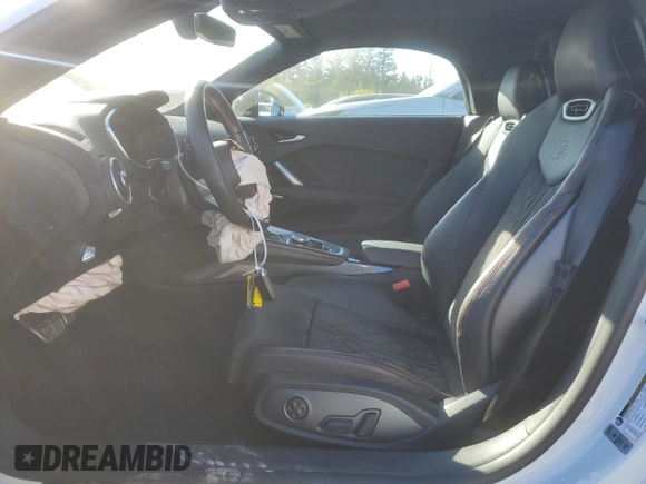 2023 Audi TT Roadster with VIN TRUTECFV7P1002454, listed as a Copart auction lot 73371014 with 12,332 mi miles and Salvage title. Bid and sale history available at DreamBid. Image 7.