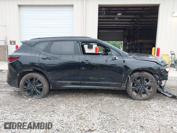 2021 Chevrolet Blazer RS with VIN 3GNKBERS9MS553482, listed as a IAAI auction lot 42502133 with 103,077 mi miles and . Bid and sale history available at DreamBid. Image 13.