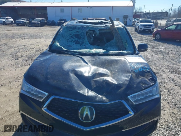 2020 Acura MDX with VIN 5J8YD4H33LL038825, listed as a IAAI auction lot 40695735 with 1 mi miles. Bid and sale history available at carsss.com. Image 6.