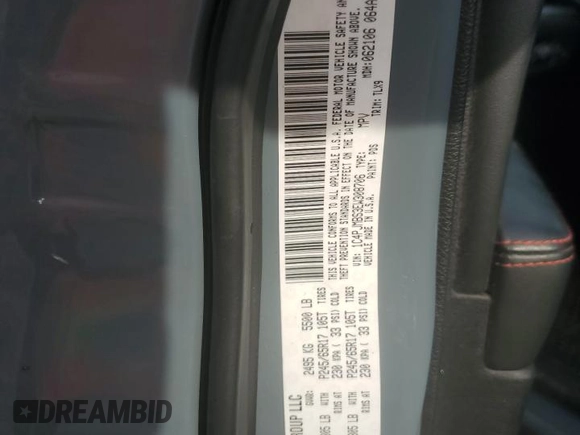 2014 Jeep Cherokee Trailhawk with VIN 1C4PJMBS3EW308706, listed as a Copart auction lot 58307975 with 90,530 mi miles and Salvage title. Bid and sale history available at DreamBid. Image 13.