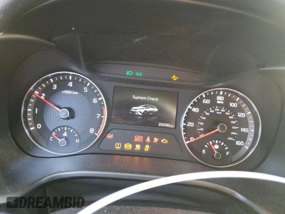 2023 Kia Forte LXS with VIN 3KPF24AD9PE649634, listed as a Copart auction lot 88925375 with 26,090 mi miles and Salvage Title. Bid and sale history available at carsss.com. Image 9.