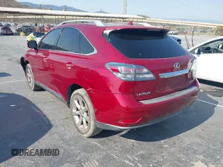 2010 Lexus RX 350 with VIN JTJZK1BA4A2403026, listed as a IAAI auction lot 42648881 with 168,517 mi miles and . Bid and sale history available at DreamBid. Image 3.