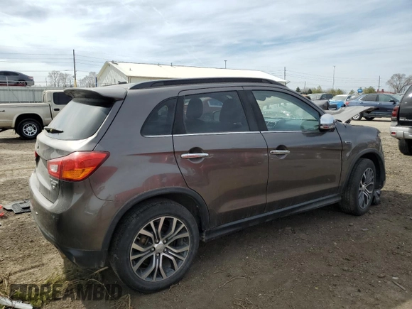 2016 Mitsubishi Outlander SEL with VIN JA4AR4AW4GZ051344, listed as a Copart auction lot 48569765 with 109,588 mi miles and Salvage title. Bid and sale history available at DreamBid. Image 3.