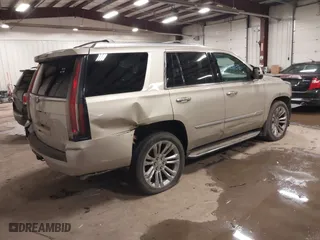 2017 Cadillac Escalade Premium Luxury with VIN 1GYS4CKJ9HR390988, listed as a IAAI auction lot 41626132 with 166,185 mi miles. Bid and sale history available at carsss.com. Image 4.