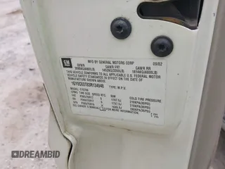 2003 Cadillac Escalade с VIN 1GYEC63T83R134948, выставлен на аукционе IAAI как лот 42321391 с пробегом 289 207 миль миль и . История ставок и продаж доступна на DreamBid. Изображение 9.