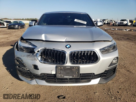2018 BMW X2 sDrive28i with VIN WBXYJ3C31JEJ84167, listed as a Copart auction lot 45643485 with 63,400 mi miles and Salvage Title. Bid and sale history available at carsss.com. Image 5.