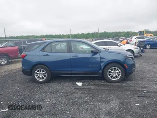 2024 Chevrolet Equinox LS with VIN 3GNAXHEG3RL131421, listed as a IAAI auction lot 42172592 with 48,651 mi miles and . Bid and sale history available at DreamBid. Image 13.