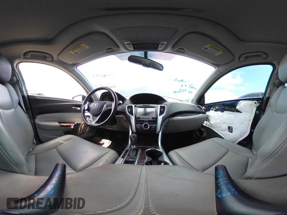 2015 Acura TLX with VIN 19UUB1F39FA018293, listed as a IAAI auction lot 41645461 with 76,068 mi miles. Bid and sale history available at carsss.com. Image 19.