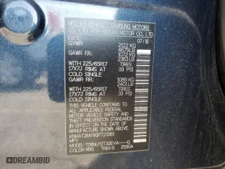 2016 Nissan Rogue SV with VIN KNMAT2MV9GP723361, listed as a Copart auction lot 50865835 with 27,515 mi miles and Salvage Title. Bid and sale history available at carsss.com. Image 13.