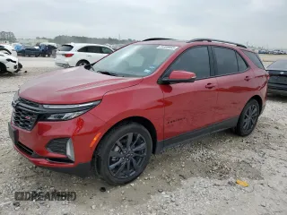 2024 Chevrolet Equinox RS with VIN 3GNAXMEG2RL228246, listed as a Copart auction lot 51309955 with 32,390 mi miles and Salvage Title. Bid and sale history available at DreamBid. Image 1.