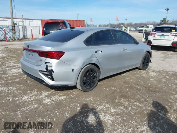 2019 Kia Forte S with VIN 3KPF34AD7KE027183, listed as a IAAI auction lot 41764274 with 92,840 mi miles and . Bid and sale history available at carsss.com. Image 4.