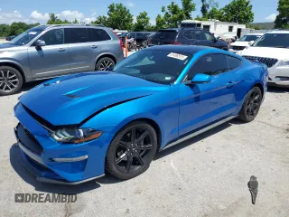 2020 Ford Mustang EcoBoost z VIN 1FA6P8TH4L5146470, wystawiony jako Copart lot #61486515 z przebiegiem 65 583 mil mil oraz Szkoda całkowita • Salvage title. Historia ofert i sprzedaży dostępna na DreamBid. Obrazek 1.