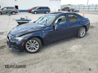2017 BMW 3 Series 320i z VIN WBA8E1G56HNU13368, wystawiony jako Copart lot #53886885 z przebiegiem Nie podano mil oraz Szkoda całkowita • Salvage title. Historia ofert i sprzedaży dostępna na DreamBid. Obrazek 1.