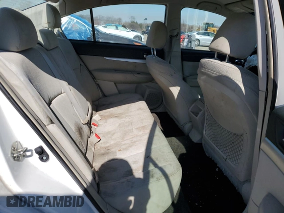 2012 Subaru Legacy 2.5i with VIN 4S3BMBA67C3008692, listed as a Copart auction lot 48593585 with 202,432 mi miles and Salvage Title. Bid and sale history available at DreamBid. Image 10.
