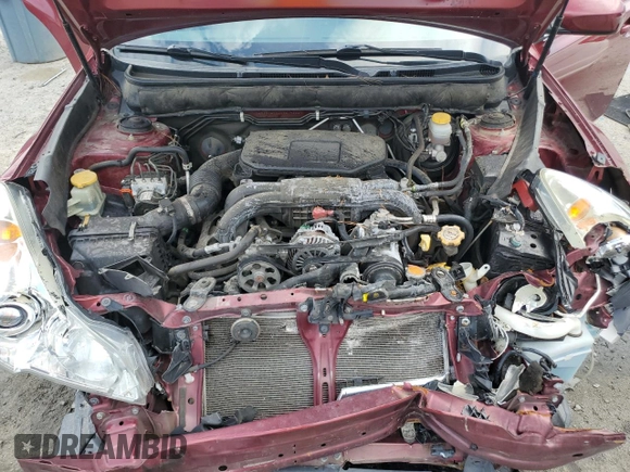 2012 Subaru Legacy Limited with VIN 4S3BMBK64C3017302, listed as a Copart auction lot 57880845 with Not provided miles and Salvage title. Bid and sale history available at DreamBid. Image 11.