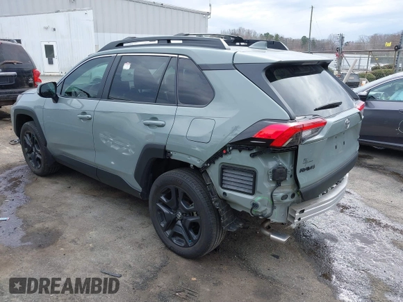 2023 Toyota RAV4 Adventure with VIN 2T3J1RFV5PW340095, listed as a IAAI auction lot 41719539 with 12,382 mi miles. Bid and sale history available at carsss.com. Image 3.