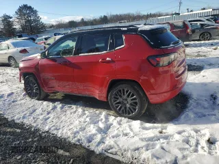 2024 Jeep Compass Limited with VIN 3C4NJDCN0RT592307, listed as a Copart auction lot 42725935 with 12,604 mi miles and Salvage Title. Bid and sale history available at carsss.com. Image 2.