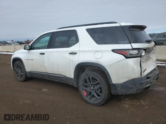 2019 Chevrolet Traverse Premier with VIN 1GNEVKKW4KJ282636, listed as a Copart auction lot 46515155 with 81,897 mi miles and Salvage Title. Bid and sale history available at carsss.com. Image 2.