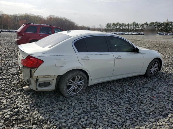 2013 Infiniti G37 x z VIN JN1CV6AR7DM751242, wystawiony jako Copart lot #52957075 z przebiegiem 160 925 mil mil oraz Szkoda całkowita • Salvage title. Historia ofert i sprzedaży dostępna na DreamBid. Obrazek 3.