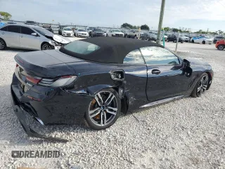 2022 BMW 8 Series 840i with VIN WBADZ4C09NCH78622, listed as a Copart auction lot 77669793 with 0 mi miles. Bid and sale history available at carsss.com. Image 3.