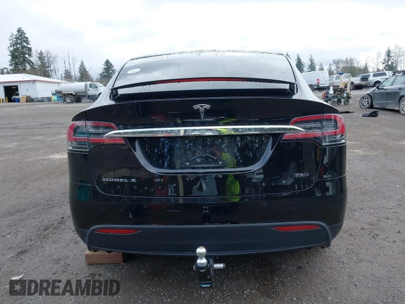 2016 Tesla Model X 70D with VIN 5YJXCBE20GF013046, listed as a IAAI auction lot 41944005 with 94,509 mi miles. Bid and sale history available at carsss.com. Image 16.