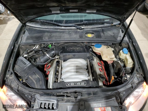 2007 Audi S4 with VIN WUARL48HX7K900664, listed as a Copart auction lot 85230294 with 201,872 mi miles and Clean Title. Bid and sale history available at carsss.com. Image 11.