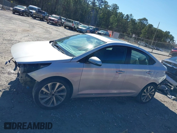 2021 Hyundai Accent Limited with VIN 3KPC34A62ME134438, listed as a IAAI auction lot 41412917 with 140,547 mi miles. Bid and sale history available at carsss.com. Image 15.