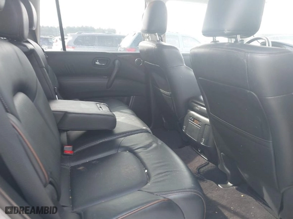 2018 Nissan Armada SL with VIN JN8AY2NC2JX503392, listed as a IAAI auction lot 41532481 with 179,997 mi miles. Bid and sale history available at carsss.com. Image 8.