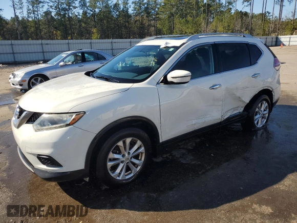 2016 Nissan Rogue SL with VIN 5N1AT2MT8GC842262, listed as a Copart auction lot 88443585 with 178,067 mi miles and Salvage Title. Bid and sale history available at DreamBid. Image 1.