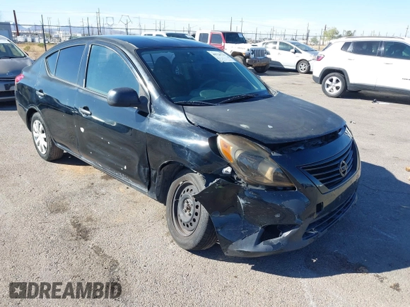 2014 Nissan Versa SV with VIN 3N1CN7AP6EL843720, listed as a IAAI auction lot 40728721 with 120,751 mi miles and . Bid and sale history available at carsss.com. Image 6.
