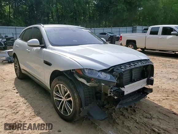 2017 Jaguar F-Pace 35t Premium with VIN SADCJ2BV4HA066611, listed as a Copart auction lot 54249725 with 103,873 mi miles and Salvage title. Bid and sale history available at DreamBid. Image 15.