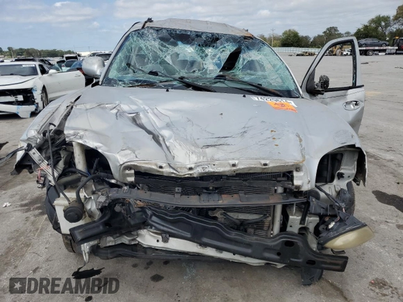 2005 Hyundai Santa Fe GLS with VIN KM8SC13D35U855615, listed as a Copart auction lot 74229614 with Not Provided miles and Non Repairable. Bid and sale history available at carsss.com. Image 5.