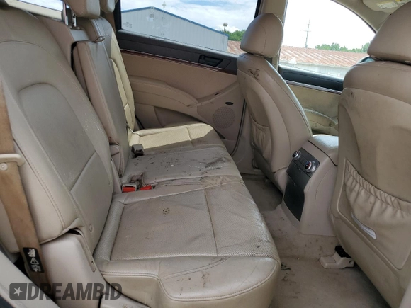 2008 Hyundai Veracruz GLS with VIN KM8NU73C48U039795, listed as a Copart auction lot 61072985 with Not provided miles and Salvage title. Bid and sale history available at DreamBid. Image 11.