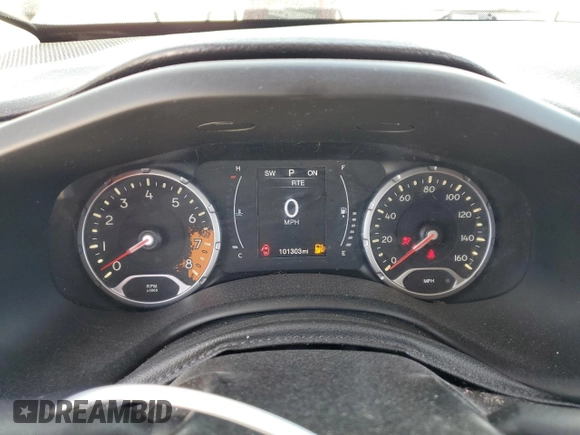 2017 Jeep Renegade Sport with VIN ZACCJAAB3HPG22999, listed as a Copart auction lot 50941785 with 101,303 mi miles and Salvage Title. Bid and sale history available at DreamBid. Image 9.