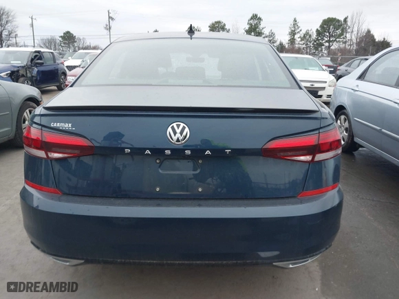 2020 Volkswagen Passat 2.0T R-Line with VIN 1VWMA7A39LC024412, listed as a IAAI auction lot 41508562 with 51,835 mi miles. Bid and sale history available at carsss.com. Image 16.