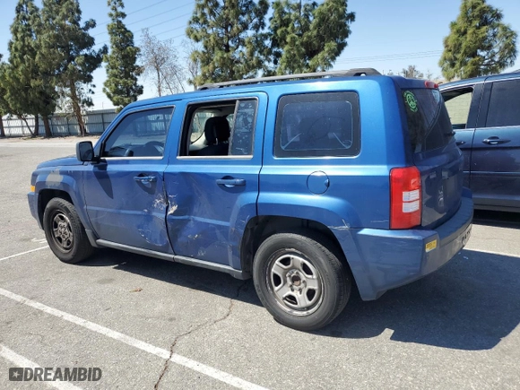 2010 Jeep Patriot Sport with VIN 1J4NT2GB9AD531637, listed as a Copart auction lot 52909885 with 282,147 mi miles and Salvage Title. Bid and sale history available at carsss.com. Image 2.
