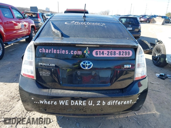 2011 Toyota Prius I with VIN JTDKN3DU4B0277746, listed as a IAAI auction lot 41892793 with 205,328 mi miles. Bid and sale history available at carsss.com. Image 16.