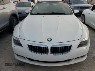2010 BMW 6 Series 650i with VIN WBAEB5C5XAC225947, listed as a Copart auction lot 75091664 with 0 mi miles and Salvage Title. Bid and sale history available at carsss.com. Image 5.
