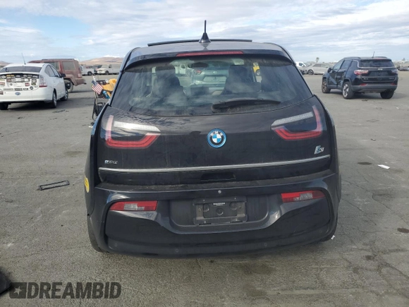 2019 BMW i3 with VIN WBY8P2C58K7D27842, listed as a Copart auction lot 78748374 with 36,918 mi miles and Salvage Title. Bid and sale history available at carsss.com. Image 6.