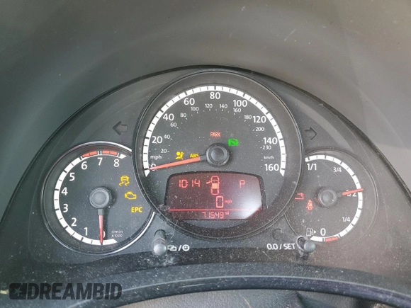 2015 Volkswagen Beetle Fleet Edition with VIN 3VWF17AT4FM626761, listed as a Copart auction lot 51601695 with 71,549 mi miles and Salvage Title. Bid and sale history available at DreamBid. Image 9.