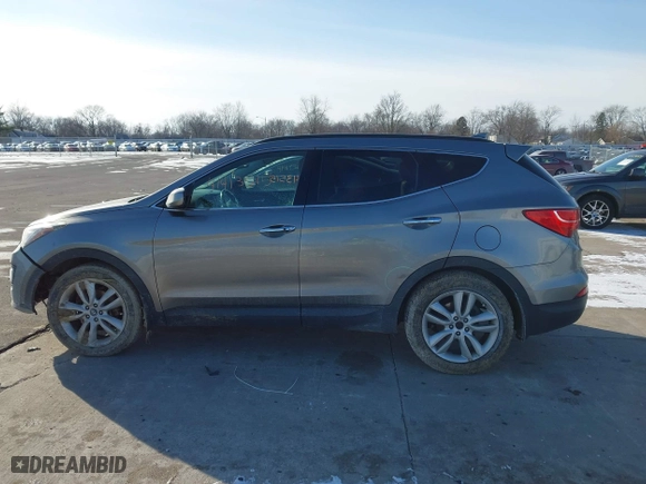 2013 Hyundai Santa Fe 2.0T Sport with VIN 5XYZUDLA0DG070122, listed as a IAAI auction lot 41413515 with 126,158 mi miles. Bid and sale history available at carsss.com. Image 15.
