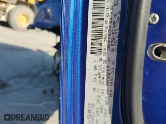 2016 Ram 1500 Express z VIN 1C6RR6FT9GS170185, wystawiony jako Copart lot #52511125 z przebiegiem Nie podano mil oraz Szkoda całkowita • Salvage title. Historia ofert i sprzedaży dostępna na DreamBid. Obrazek 13.